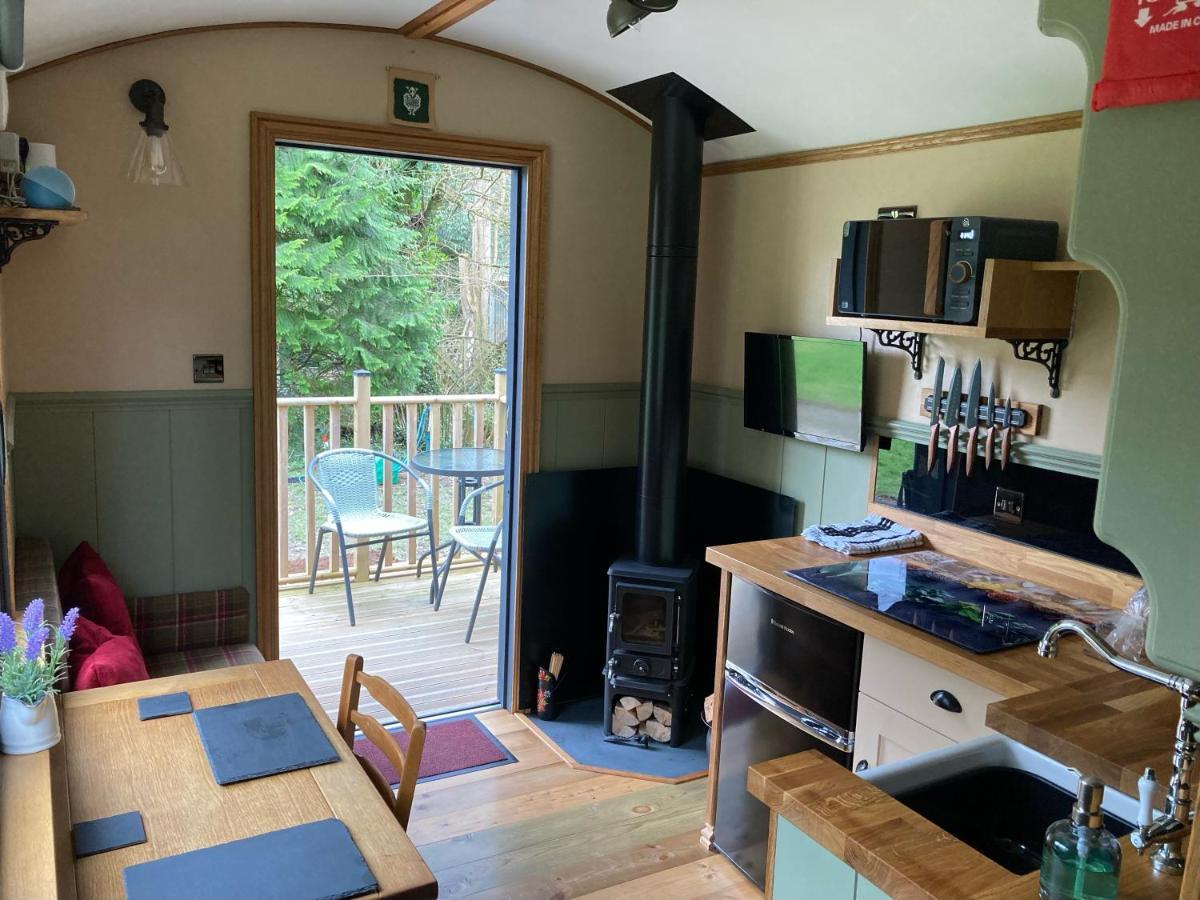 Brook The Shepherd Hut サルタッシュ エクステリア 写真