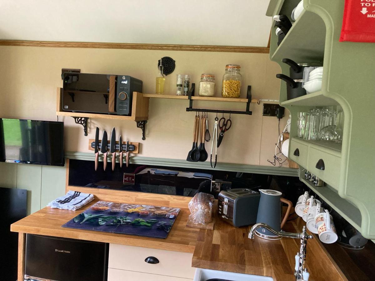 Brook The Shepherd Hut サルタッシュ エクステリア 写真